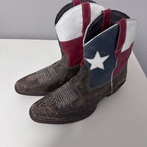 Roper Texas Flag Boots